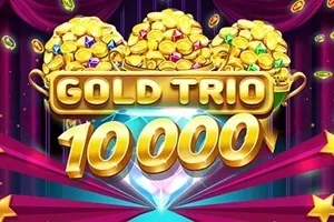 Playtech : Gold Trio 10000 - JFGAMING