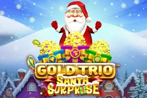 Playtech : Gold Trio: Santa Surprise - JFGAMING