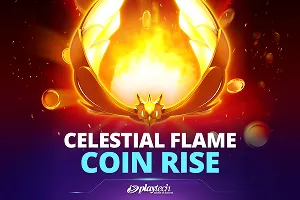Playtech : Celestial Flame Coin Rise - JFGAMING
